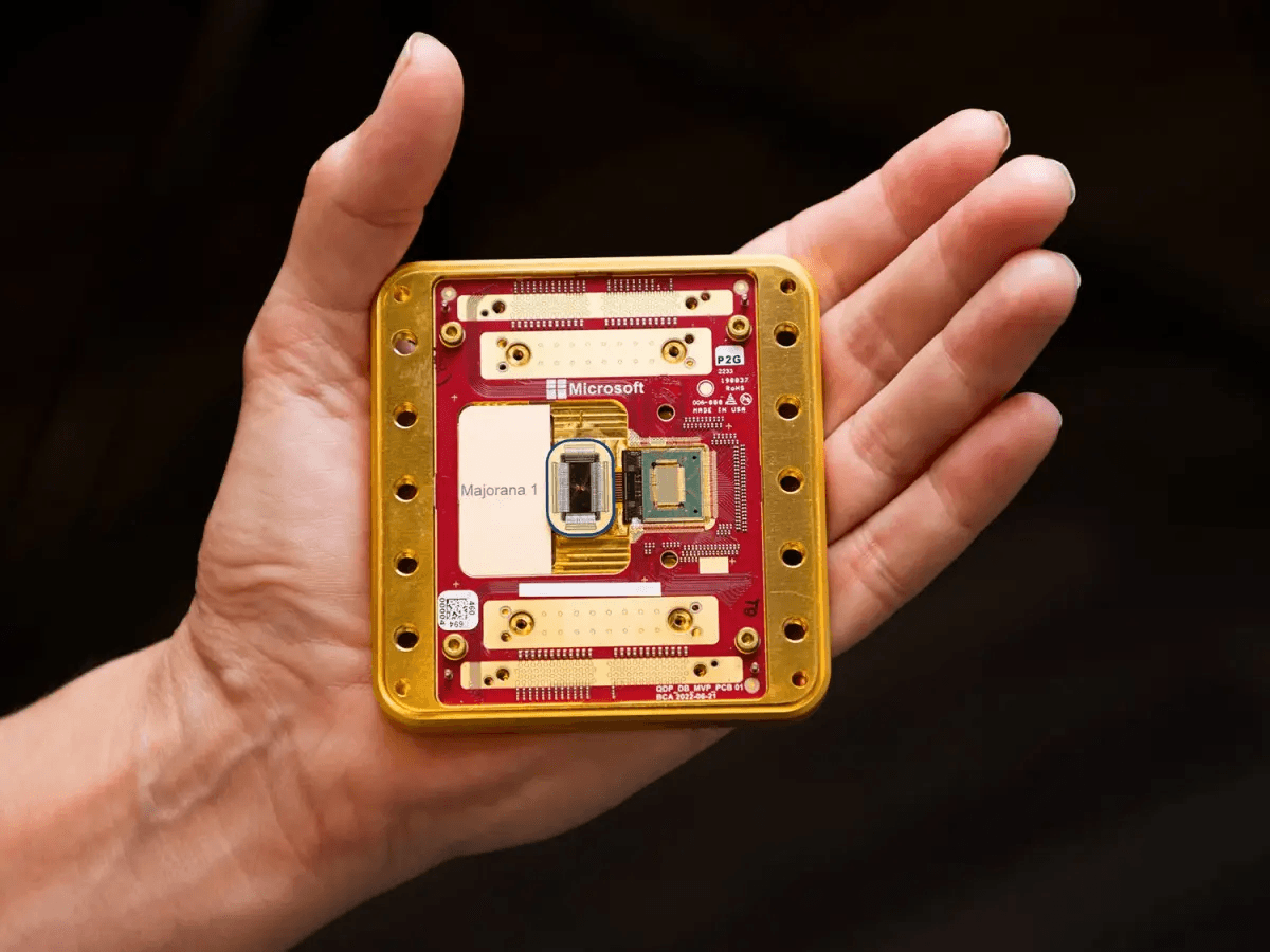 Majorana 1 - Chip Cuántico de Microsoft